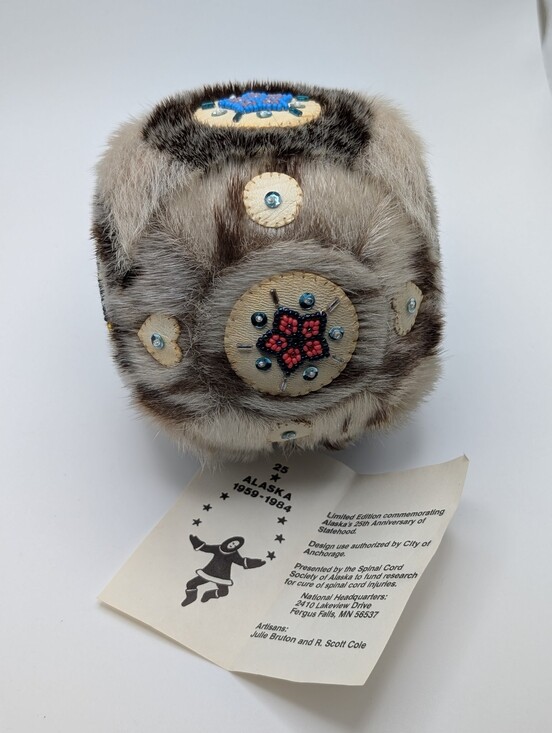 Inuit Other - Alaskan Seal Skin Ball